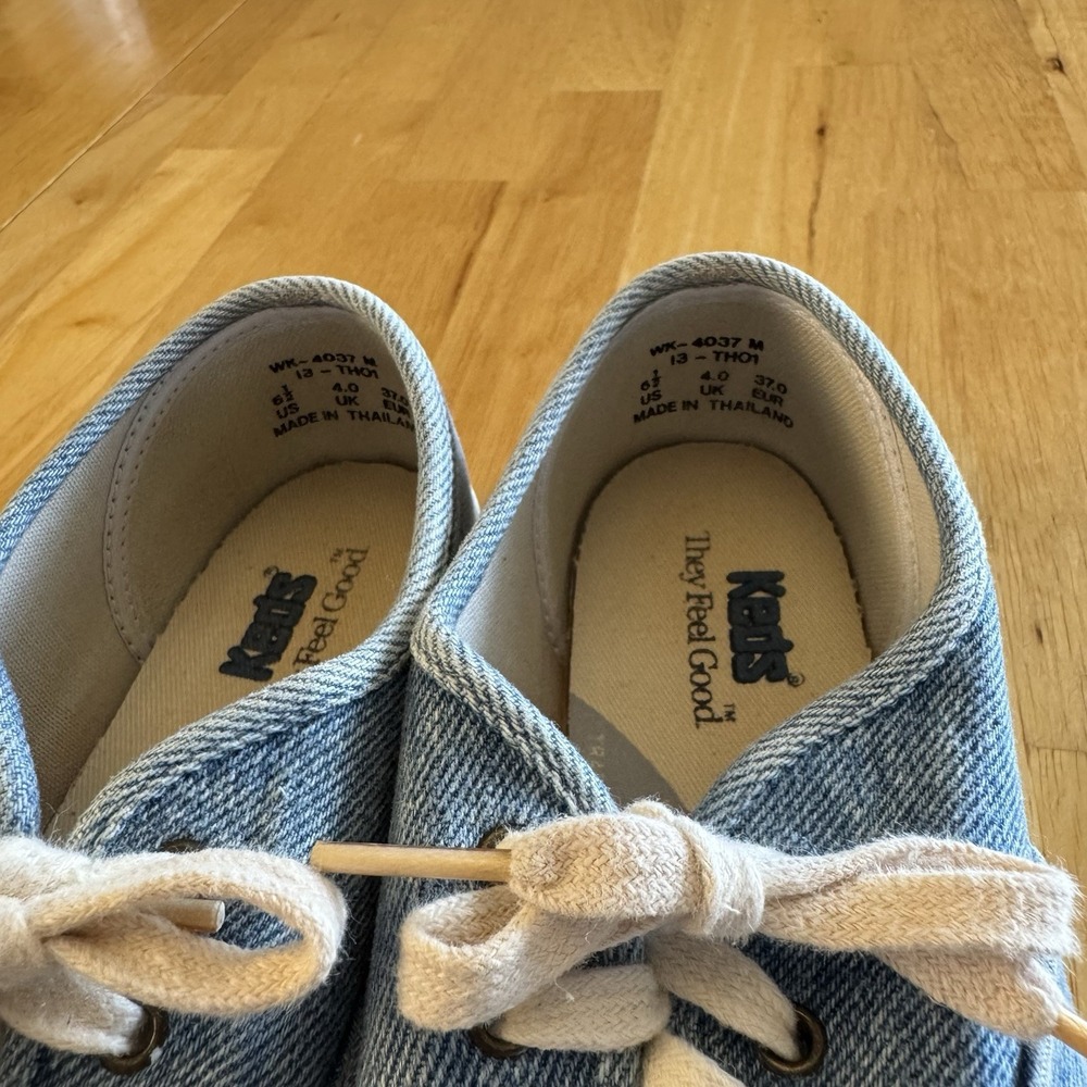 Keds Vintage Western Denim Shoes Women's 6.5 Colorful Quirky Equestrian - Picture 4 of 6
